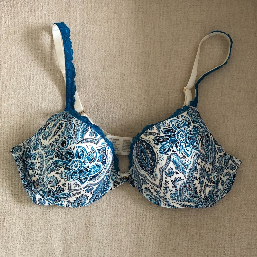 SOMA Embraceable Push Up Padded Bra